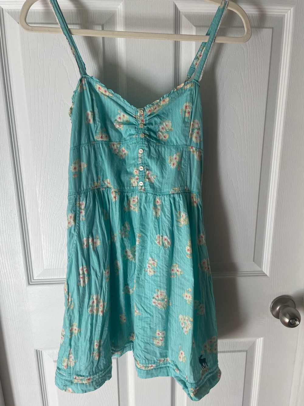 Abercrombie Floral Spaghetti Strap Sundress